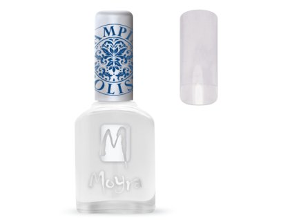 Moyra Stamping Top Coat Aqua lak na pečiatkovanie