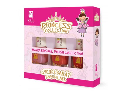 Moyra KIDS Princess collection Detský lak sada 3x7ml