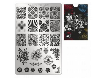 Moyra Stamping Platňa na pečiatkovanie č. 80 Magneto