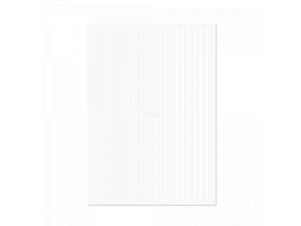 Moyra ozdobný pásik/Classic - No.04 White