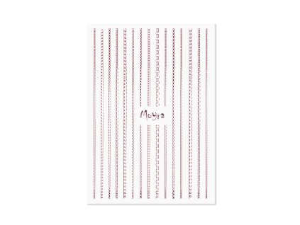 Moyra Ozdobný pásik/chain - 03 Rose gold