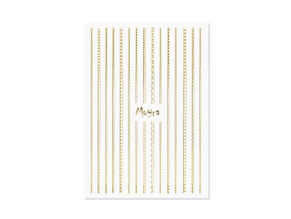 Moyra Ozdobný pásik/chain - 01 Gold