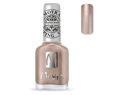 Moyra Stamping lak na pečiatkovanie 34 Rose Gold