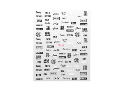 Moyra Nail art nálepky 09