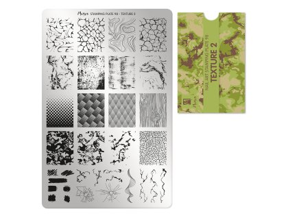 Moyra Stamping Platňa na pečiatkovanie č. 98 Texture 2