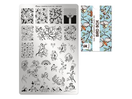 deliashop sk moyra stamping platna 100 bird box 1