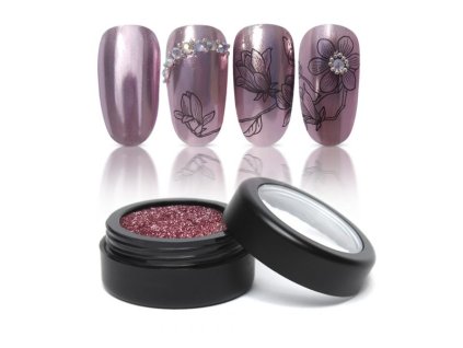 Moyra Mirror Powder prášok - Rose gold