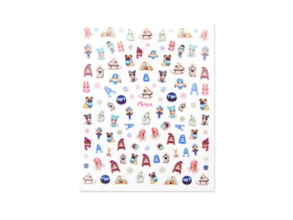 Moyra Nail art nálepky 14 Zima