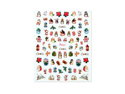 Moyra Nail art nálepky 15 Vianoce