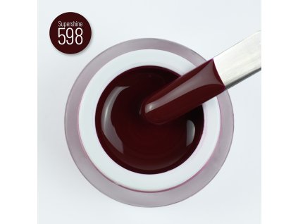 Moyra Supershine farebný gél 598 Red velvet 5g