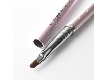 Moyra Štetec na gél oválny - round č. 4