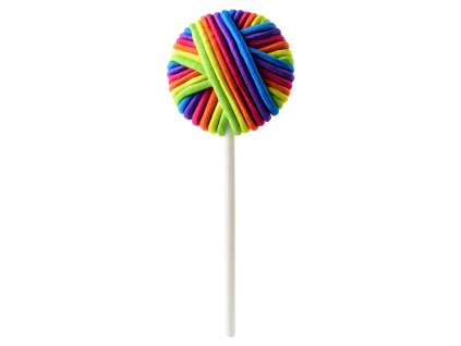 Kiepe Gumičky do vlasov Lollipops kruh - Rainbow