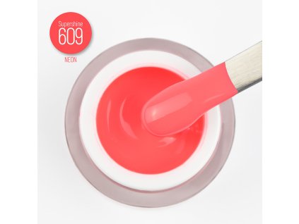 Moyra Supershine farebný gél 609 Vivid Coral 5g