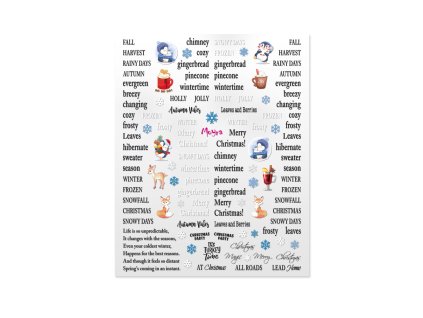 Moyra Nail art nálepky 20