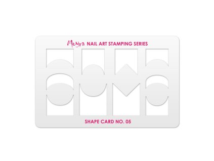 Moyra Stamping Sťahovacia karta na pečiatkovanie s formami 05