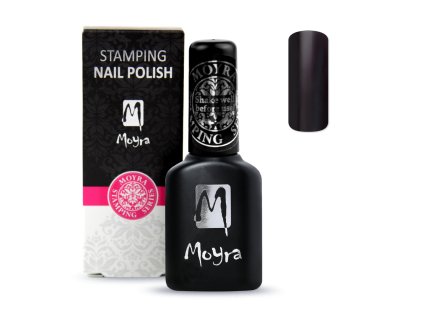 Moyra Smart Stamping lak na pečiatkovanie - SPS 01 Black