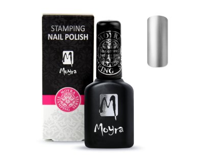 Moyra Smart Stamping lak na pečiatkovanie - SPS 03 Silver