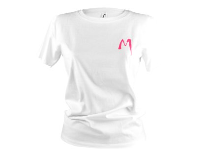 Moyra tričko Basic - Magenta on white XXL