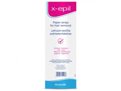 Alveola X-Epil Depilačné papieriky 50ks