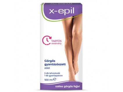 Alveola X-Epil Roll-on Depilačná sada so zeleným voskom 100ml