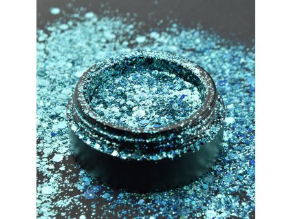 deliashop sk moyra holo glitter mix tyrkys 04