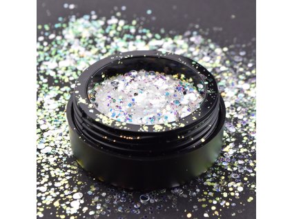 Moyra Holo Glitter Mix - 05 White