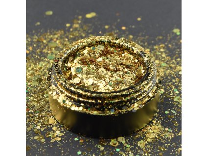 Moyra Holo Glitter Mix - 07 Dark Gold