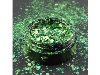 Moyra Holo Glitter Mix - 08 Green