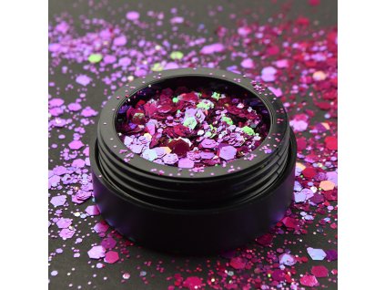 Moyra Holo Glitter Mix - 13 Chameleon Pink