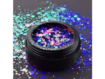 Moyra Holo Glitter Mix - 15 Chameleon Purple