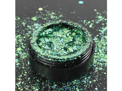 Moyra Holo Glitter Mix - 19 Turquoise Green