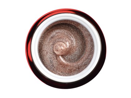 Moyra Fusion Acrylgel 106 Rosegold glittery shine