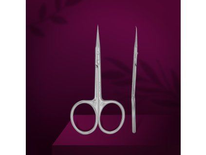 Staleks Exclusive Manikúrové nožničky na kožičku SX-21/2 Magnolie