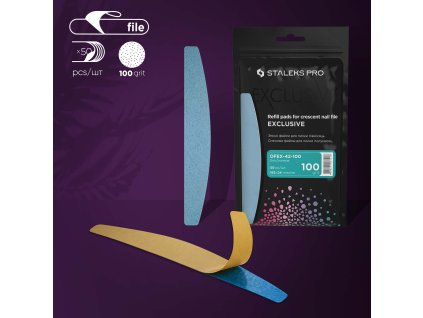Staleks Exclusive jednorázové pilníky DFEX-42-100