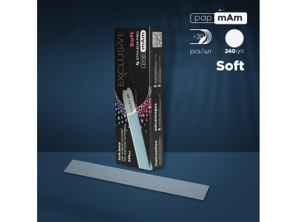 Staleks Exclusive Soft papmAm jednorázové pilníky 30ks DFCX-20-240