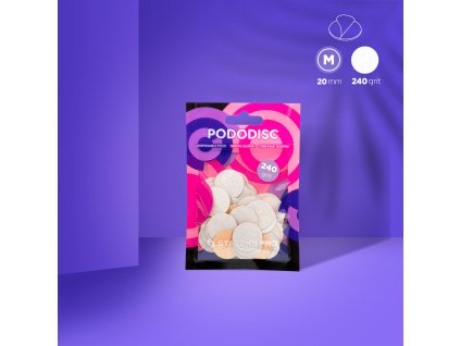 Staleks Pro Brúsne papiere Pododisc M PDF-20-240 biele