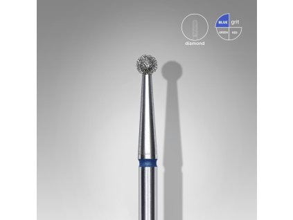 Staleks Diamantový brúsny nadstavec - “ball” blue 2,5mm - FA01B025