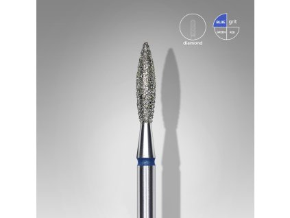 Staleks Diamantový brúsny nadstavec - “flame” blue - FA10B023/10