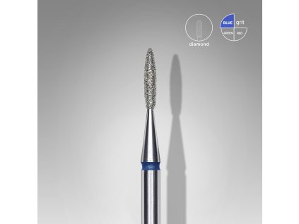 Staleks Diamantový brúsny nadstavec - “flame” blue - FA10B016/8