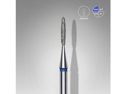 Staleks Diamantový brúsny nadstavec - “flame” blue - FA10B014/8