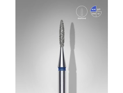 Staleks Diamantový brúsny nadstavec - “flame” blue - FA11B016/8