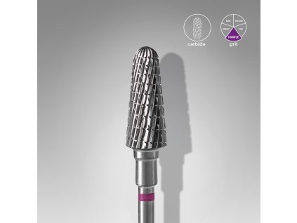 Staleks Karbidový brúsny nadstavec - “frustum” purple - FT70V060/14