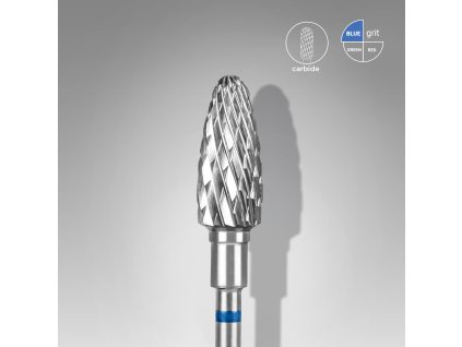 Staleks Karbidový brúsny nadstavec - “corn” blue - FT90B060/14