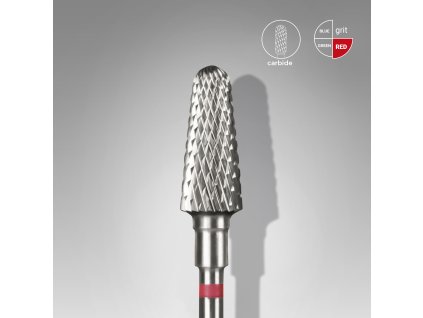 Staleks Karbidový brúsny nadstavec - “frustum” red - FT70R060/14