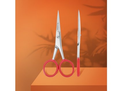 Staleks Expert Profesionálne nožnice na modeláciu obočia SE-30/1