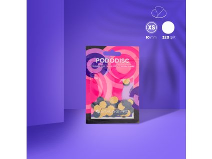 Staleks Pro Brúsne papiere Pododisc XS PDF-10-320 čierne