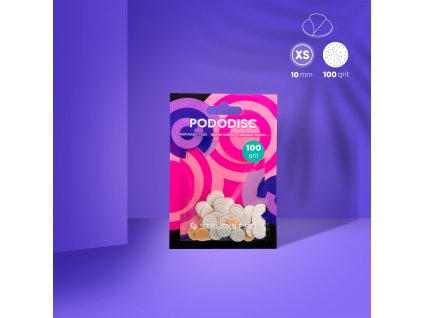 Staleks Pro Brúsne papiere Pododisc XS PDF-10-100 biele