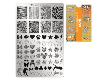 Moyra Stamping Platňa na pečiatkovanie č. 131 Skins