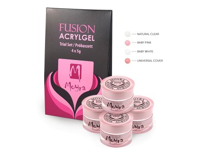 Moyra Fusion Acrylgel set 4x5g
