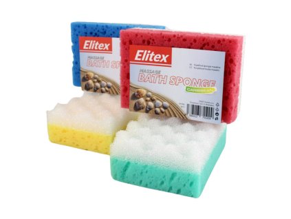 Kúpeľová hubka Elitex - Caribbean 1ks